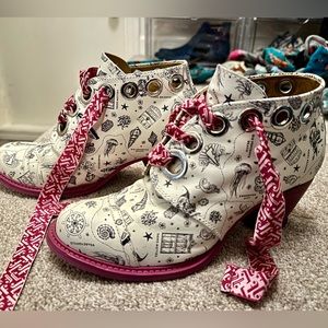 Fluevog East End Pandora, map print, 8.5